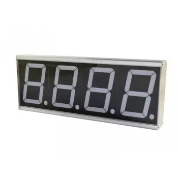 ALLNET ALL-POE-CNT-1 Digitālais sienas pulkstenis Taisnstūrveida Pelēks Wanduhr (ALL-PoE-CNT-1)