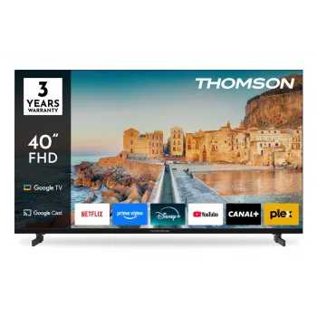 Smart TV Thomson 40FG2S15 40 collas (101,6 cm) Full HD LCD Direct‑LED Wi‑Fi Ethernet DVB‑T/T2/C/S/S2 Melns