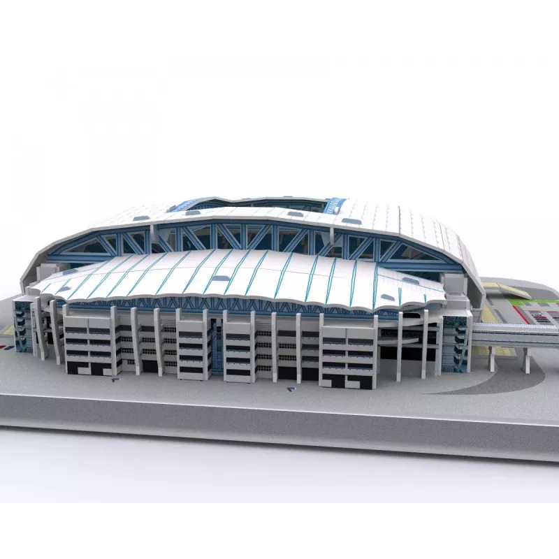 3D Puzzle cubicfun Lech Poznan Stadium modelis – mēroga saliekams stadiona modelis, kartona detaļas, modeļa numurs 306-20257