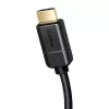 Baseus 2x HDMI 2.0 4K 60Hz kabelis, 3D, HDR, 18Gbps, 5m (melns)