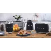 Toaster Smeg 50's Style TSF01BLMEU 2 šķēles melns nerūsējošais tērauds