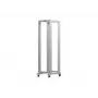 Atvērtais 19 collu plaukts LANBERG 42U, dziļums 800 mm, platums 600 mm, pelēks