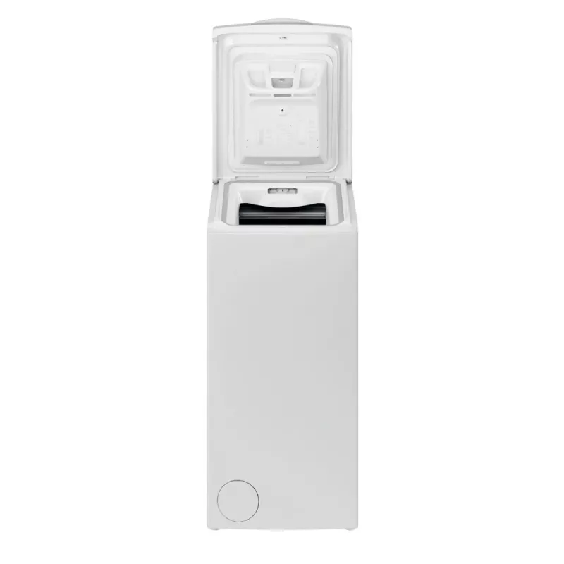 INDESIT augšas ielādes veļas mašīna BTW L60400 EE/N, energoefektivitātes klase D, 6kg, 1000 apgr./min, Dziļums 60 cm