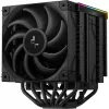 Gaisa dzesētājs DeepCool AK620 Digital PRO — 120 mm ventilators, 1750 RPM, 25 dB, 12 V, piemērots LGA1700/AM5, melns