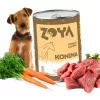 ZOYA Zirgs - mitrā suņu barība - 400g