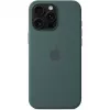 Silikona maciņš ar MagSafe iPhone 16 Pro Max - Lake Green
