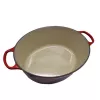Le Creuset Signature ovāls cepešpanna ķiršu krāsā 40 cm