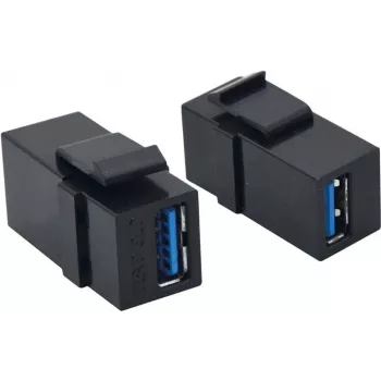 VALUE USB 3.0 Keystone Module, melns (25.99.8207)
