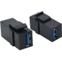 VALUE USB 3.0 Keystone Module, melns (25.99.8207)