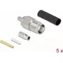 TNC Connector DeLOCK 90016 RG-174 RG-316 Crimping