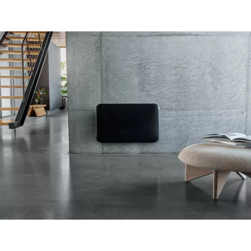 Mill Invisible Smart WiFi paneļu sildītājs | PA700WIFI4B | Paneļu sildītājs | 700 W | Piemērots telpām līdz 9-12 m² | Melns | IPX4