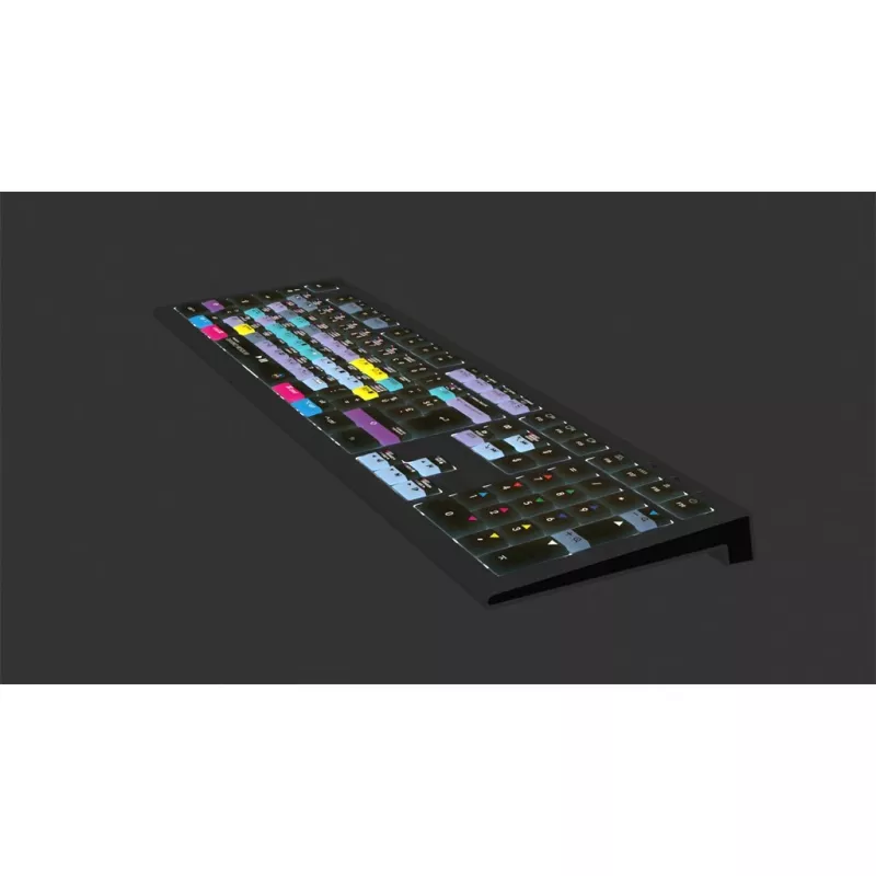 Logickeyboard ASTRA 2 tastatūra USB AZERTY angļu melna (LKB-RESB-A2M-FR)