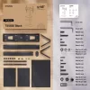 Grīdas TV statīvs ONKRON TS5550-B 32–65 collu (81,3–165,1 cm) ekrāniem, maks. slodze 30 kg, VESA 100x100–600x400, augstums 880–1080 mm, pagriešana ±25°