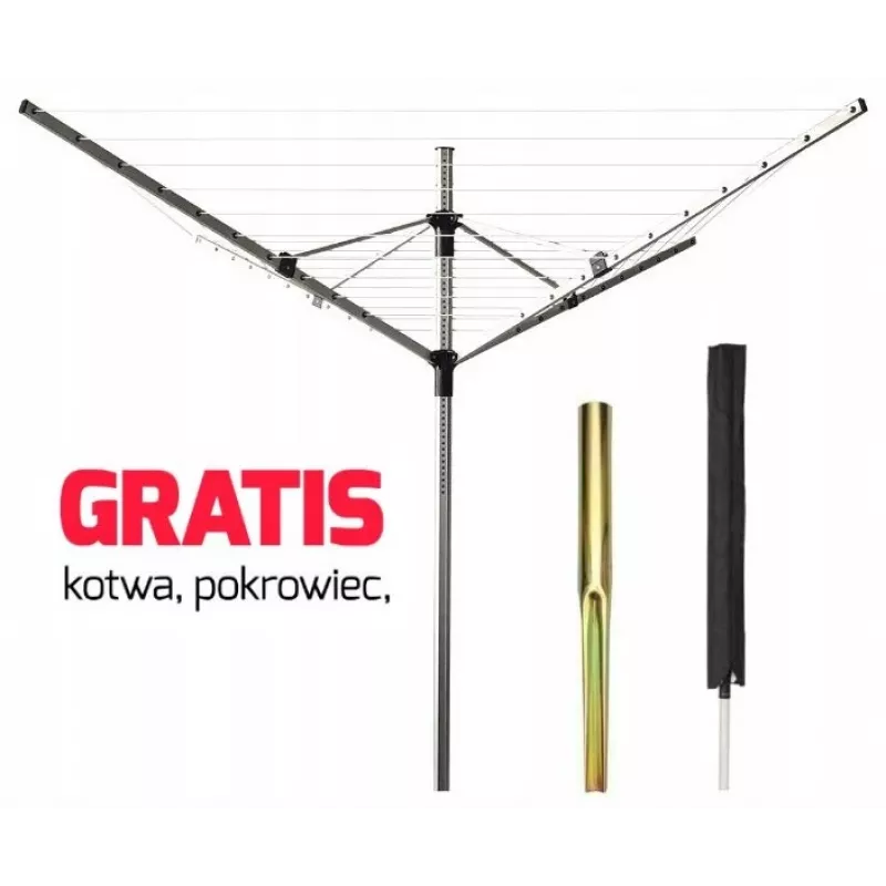 PROMIS SU200 CAPRI četru sviru dārza veļas žāvētājs