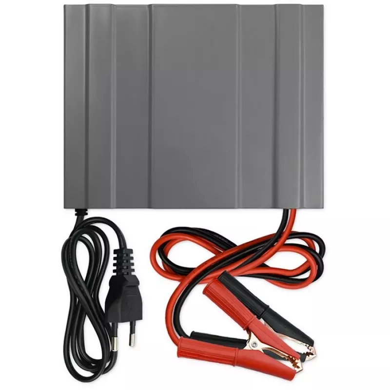 Bateriju lādētājs QOLTEC 52491 mikroprocesora 12V/12.6V/24V ar LCD