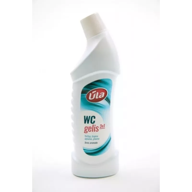 Ula WC Cleaner Gel Sea Scent 1 L — tualetes poda tīrīšanas gels, šķidrs kaļķakmens noņēmējs