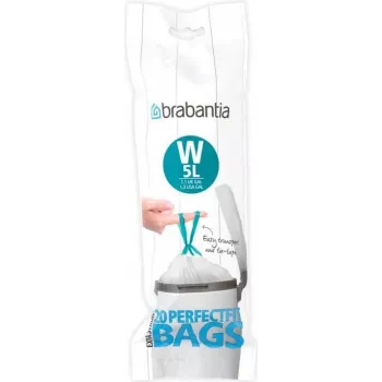 Atkritumu maiss Brabantia 116681 5 L balts