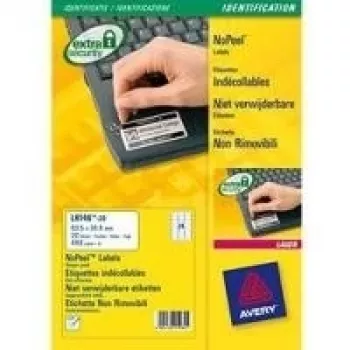 Pašlīmējošā etiķete Avery L6146-20