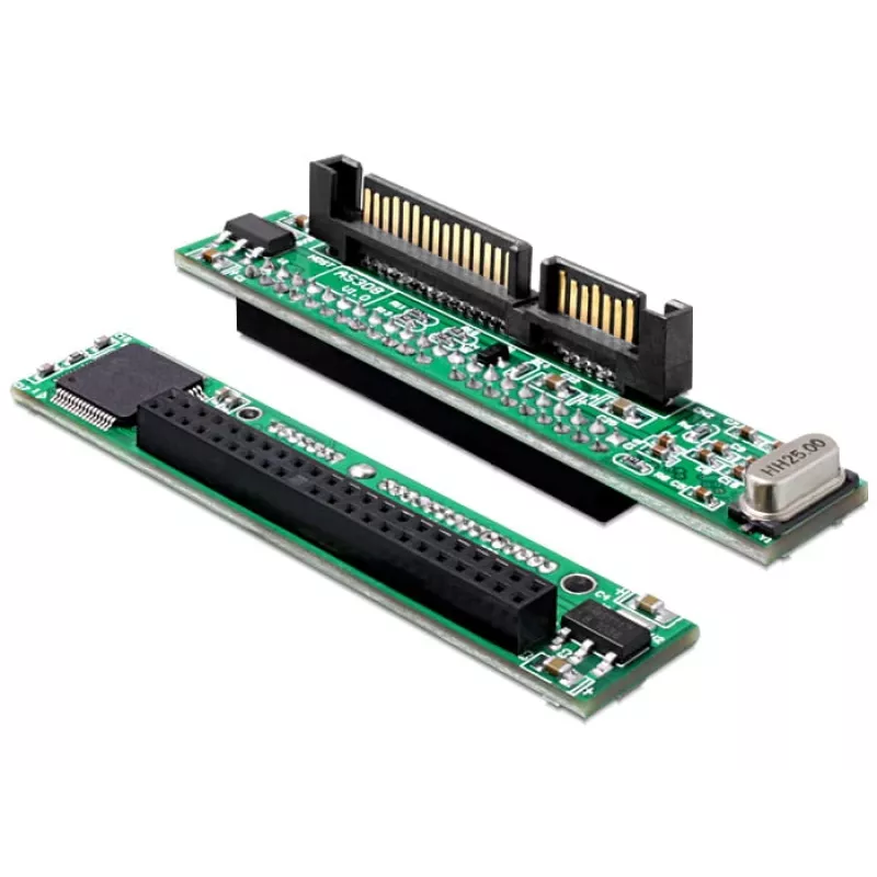 savienotāju adapteris DeLOCK 61987 SATA 22p IDE 44p Melns Zaļš