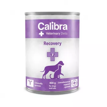CALIBRA VD Dog & Cat Recovery - mitrā barība suņiem un kaķiem - 400g