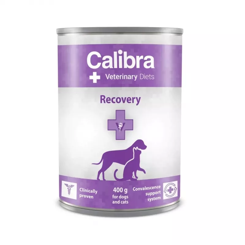 CALIBRA VD Dog & Cat Recovery - mitrā barība suņiem un kaķiem - 400g