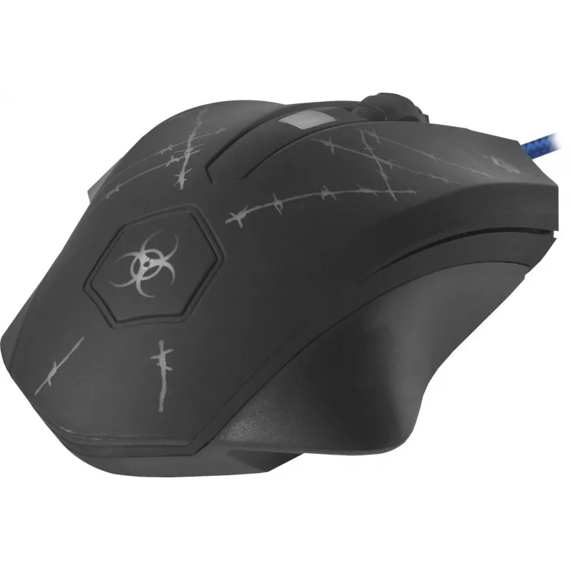 Defender Forced GM-020L pele Gaming Ambidextrous USB Type-A Optical 3200 DPI