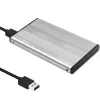 Cietā diska korpuss HDD SSD 2,5 collu SATA3, USB3.0