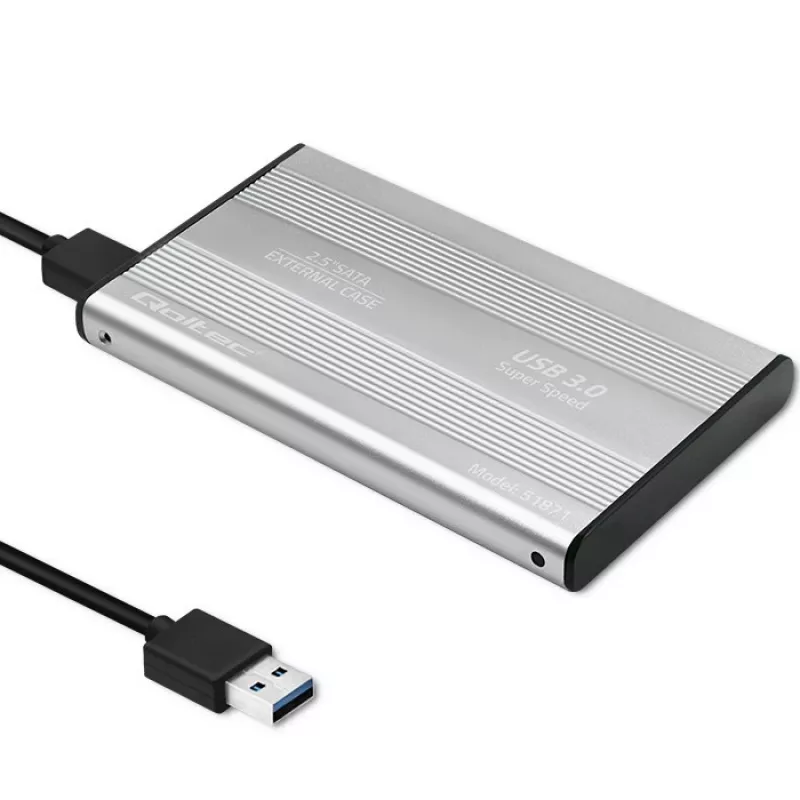 Cietā diska korpuss HDD SSD 2,5 collu SATA3, USB3.0