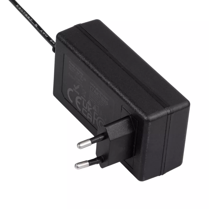 Akyga AK-TB-35 universālais barošanas adapteris, 24 V, 2 A, 48 W, 5,5 x 2,1 mm, 1 m