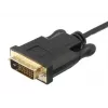 Equip USB Type C uz DVI-D Dual Link kabelis, vīrišķais–vīrišķais, 1,8 m