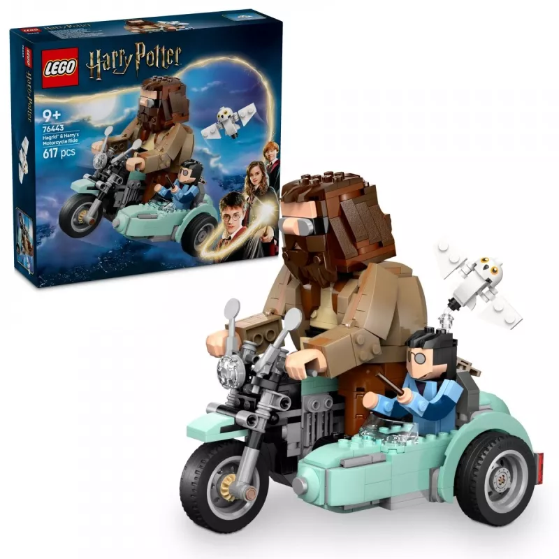 LEGO HARRY POTTER 76443 Hagrid & Harija motocikla brauciens