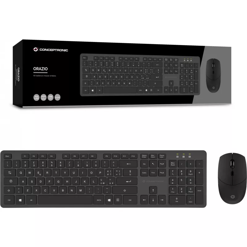 Conceptronic Orazio ORAZIO01IT tastatūra un pele, iekļauta