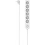 Hama sadalītājs, 6 ligzdas, slēdzis, 1,4 m, balts (00116078)