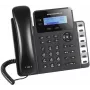 DECT tālrunis Grandstream GXP1628 — DECT galda/sienas tālrunis, LCD 132x48 px, skaļrunis, 500 kontaktu, RJ‑9 austiņas