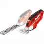 Einhell GE-CG 12 Li bezvada zāles šķēres 12 V litija jonu (Li-Ion) melnas, sarkanas, sudrabotas