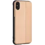 Aizsargājošs telefona maciņš Devia H-Card Series iPhone XS/X 5.8 collu, zelta krāsā
