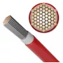 Saules kabelis QOLTEC 53852 6 mm², 100 m rullis, sarkans