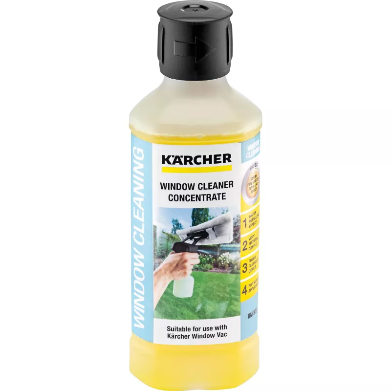 Izsmidzināšanas pudele Karcher RM 503 500 ml — stiklu tīrītājs, 500 ml, izsmidzinātājs, bez svītrām