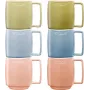 6 keramikas krūžu komplekts Staub Daudzkrāsains 350 ml – 6×350 ml keramikas krūzes