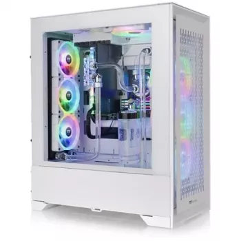Thermaltake korpuss CTE T500 TG Midi Tower Snow White retail - korpuss - ATX
