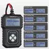 Qoltec Digitālais akumulatora testeris ar LCD | Poļu izvēlne | 12V | AGM | GEL | STD | 30-220AH