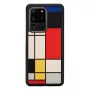 Telefona maciņš man and wood Galaxy S20 Ultra — melna koka aizsargpārvalks
