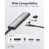 Goobay Slim 4 portu USB centrmezgls USB-C uz 5 Gbit/s - -Plug> 4x -Socket (76564)