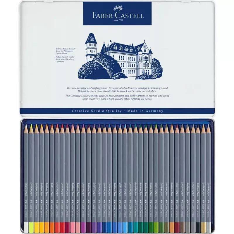 Krāsu zīmuļi Faber-Castell Goldfaber Aqua 36 gab.