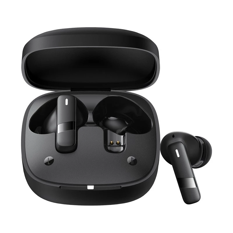 Baseus Bowie E20 austiņas bezvadu in-ear zvaniem/mūzikai Bluetooth melnas