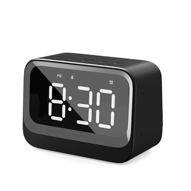 Digitālais modinātājs Denver EC-53B Melns LCD Bluetooth Baterija