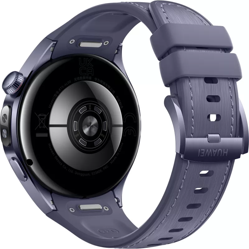 Watch 5 46mm (Rates-L39L), viedpulkstenis pelēks/violets, kompozīta siksniņa pelēkā violetā krāsā, korpuss no titāna