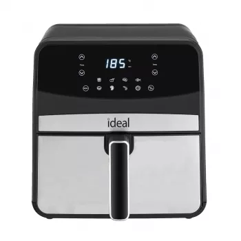 Karstā gaisa fritieris Eldom IK1501 — 6,5 L, 1800 W, skārienjūtīgs LED displejs, regulējams termostats, noņemama un trauku mazgājamā mašīnā mazgājama bļoda