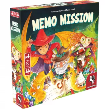 Memo Mission, galda spēle