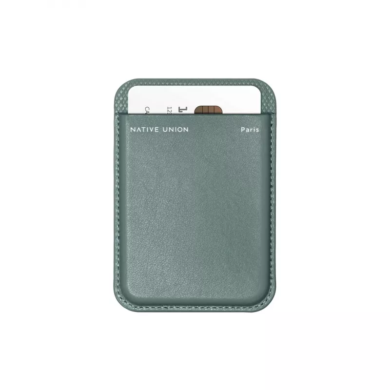 Wallet case native union (Re)Classic zaļa saderīgs ar iPhone 15/15 Pro/15 Plus/15 Pro Max, iPhone 14/14 Pro/14 Plus/14 Pro Max, iPhone 13/13 Pro